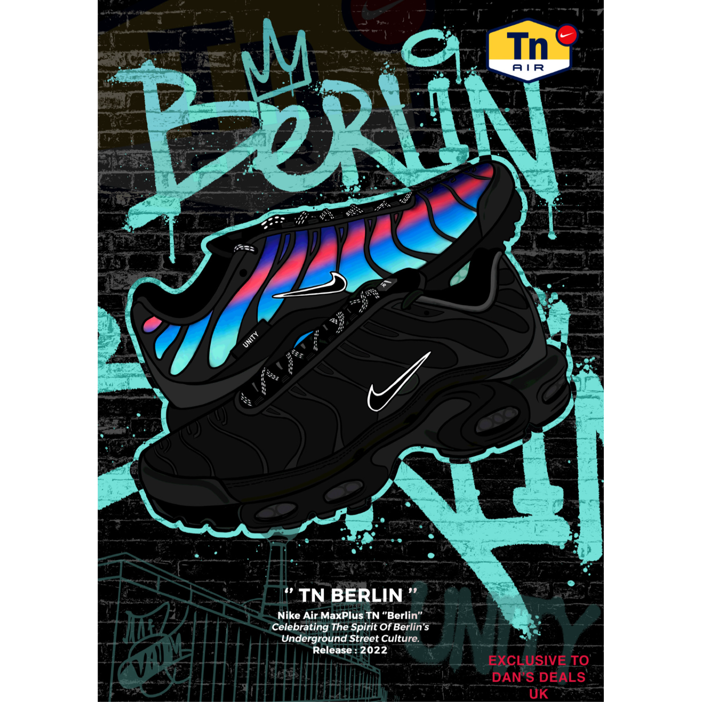 THE BERLIN ART PRINT (FRAME NOT INCLUDED)