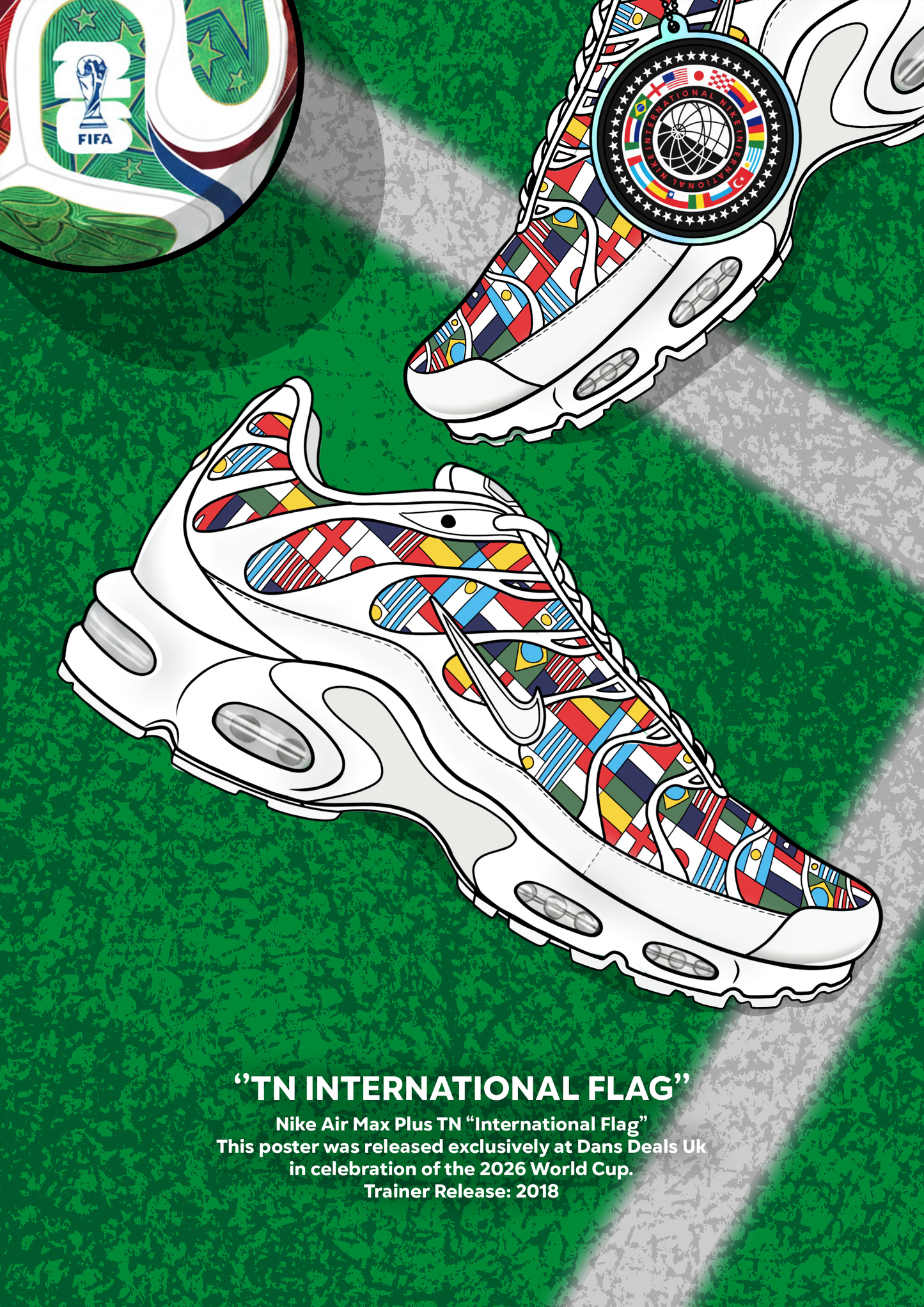 THE WORLD CUP 2026 ART PRINT (FRAME NOT INCLUDED(