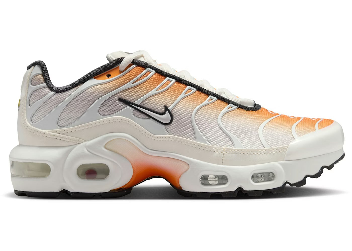NIKE AIR PLUS TN GS ‘ORANGE PEEL SUMMIT WHITE’