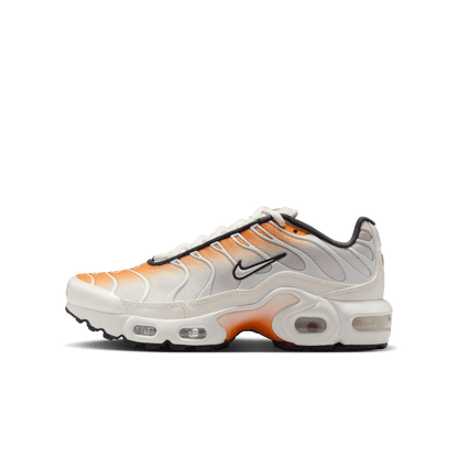 NIKE AIR PLUS TN GS ‘ORANGE PEEL SUMMIT WHITE’