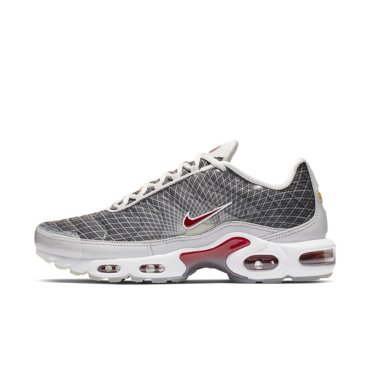 NIKE AIR MAX PLUS TN WAVE GRID GREY/RED