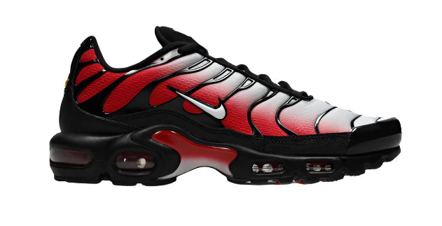 NIKE AIR MAX PLUS TN ‘PURE PLATINUM/ UNIVERSITY RED’