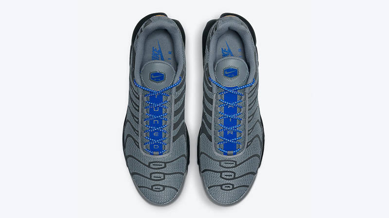 NIKE AIR MAX PLUS TN GREY/BLUE REFLECTIVE