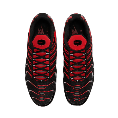 NIKE AIR MAX PLUS TN ‘BLACK/UNIVERSITY RED’